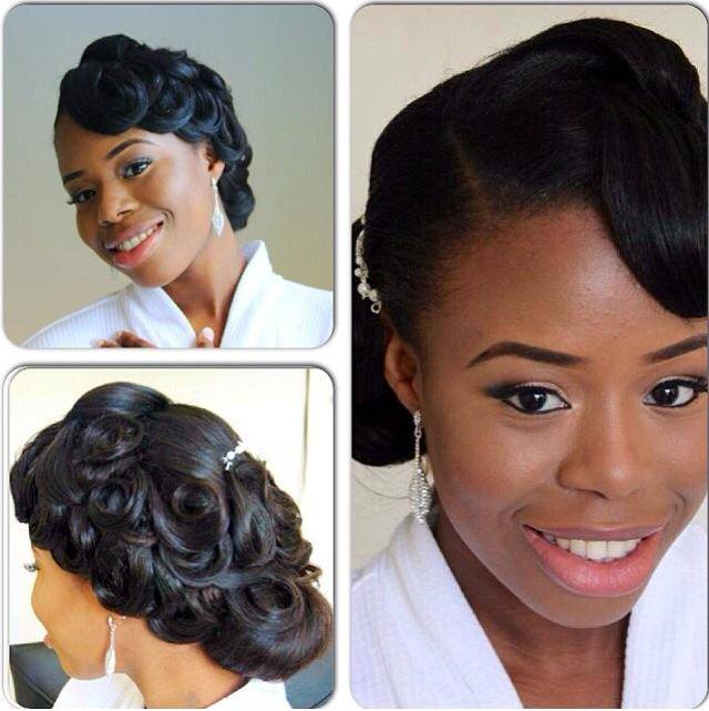 wedding hairstyle in ghana