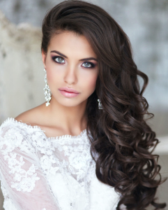 Wedding Hairstyles Long Curly Down I Do Ghana